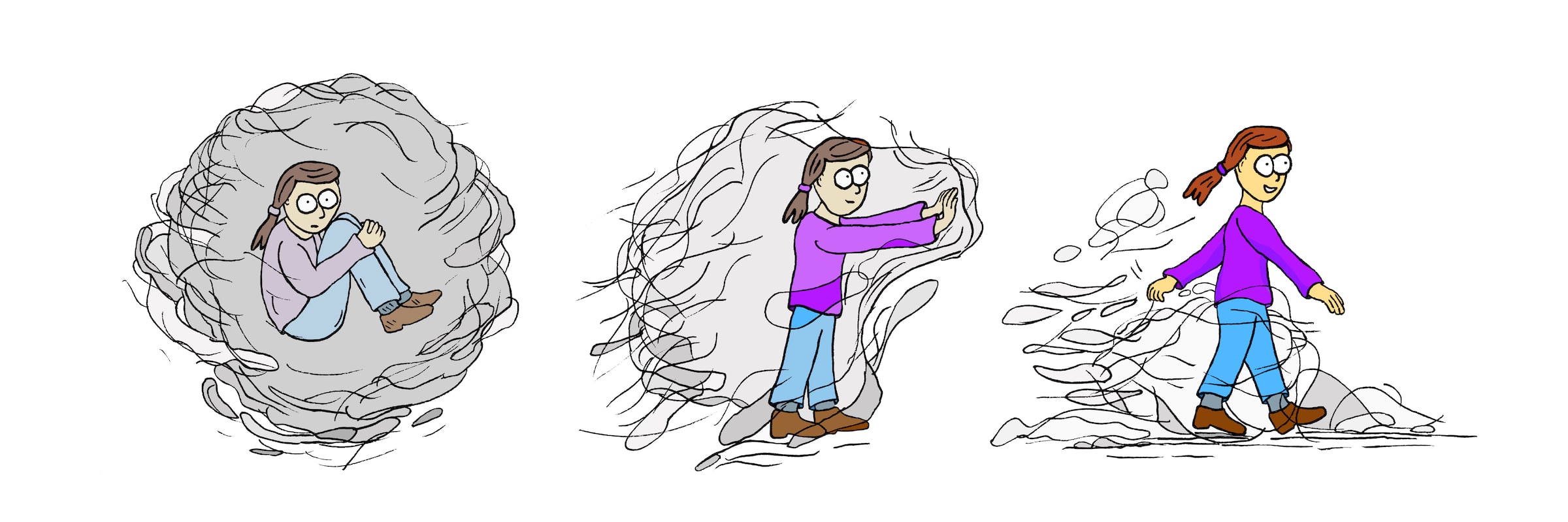 Psychotherapie Illustration