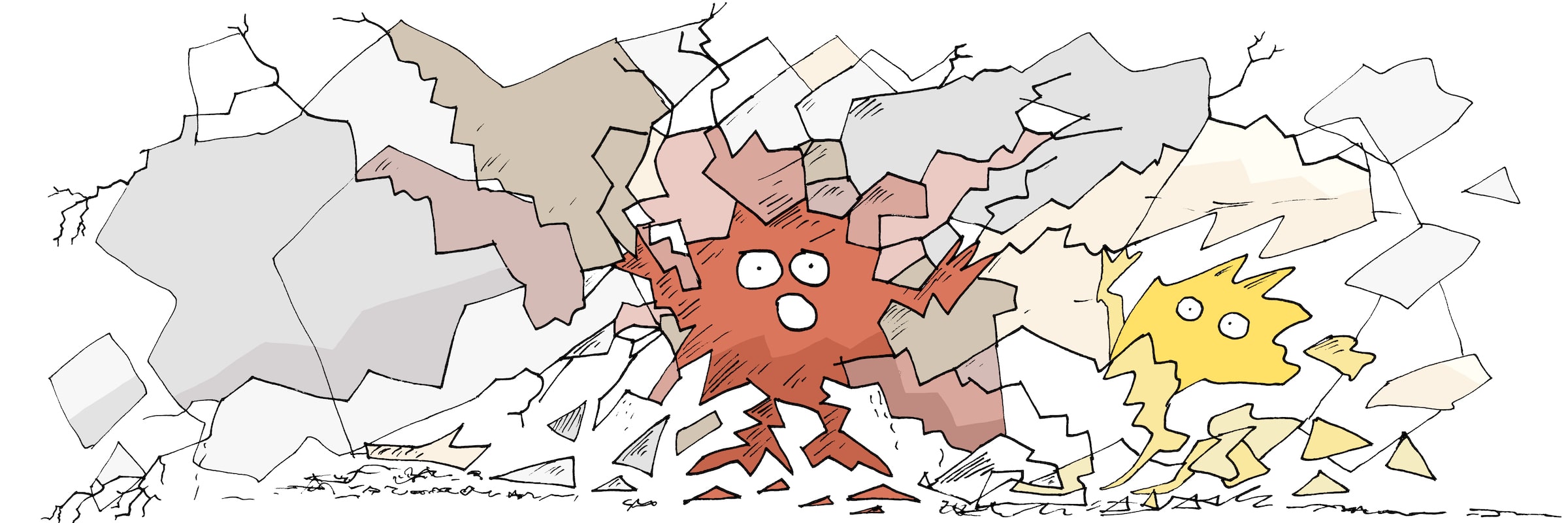 Verhaltensauffälligkeiten Illustration