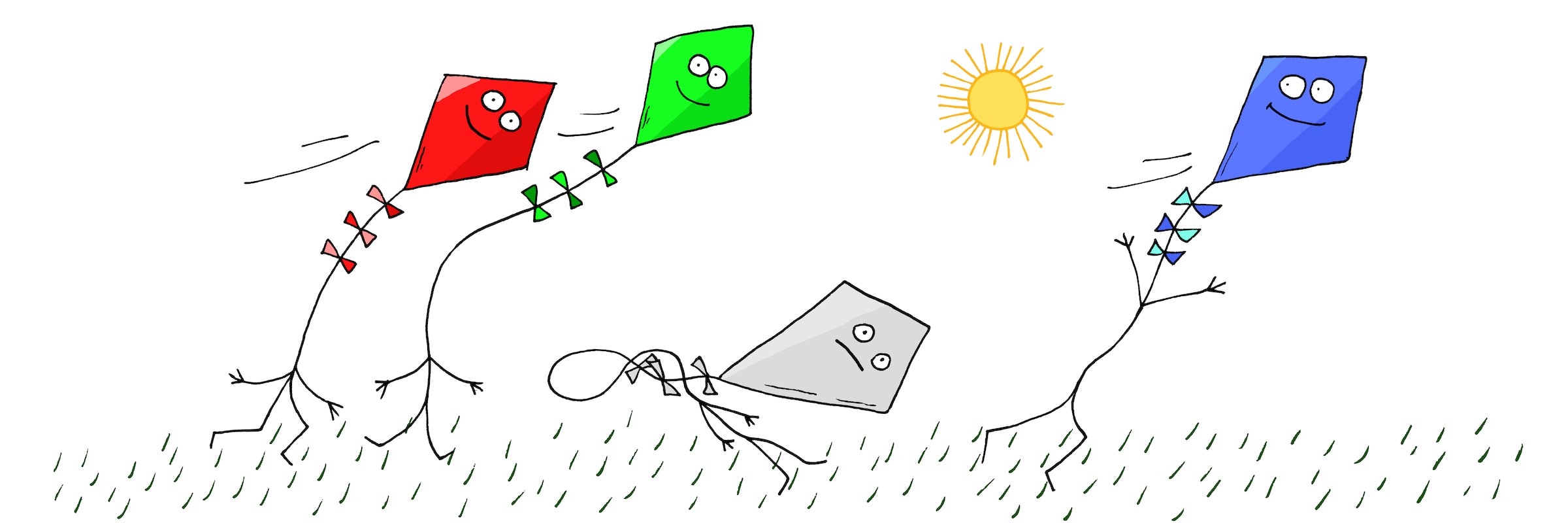 Depression & Schulmüdigkeit Illustration